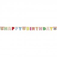 Guirlande lettres Happy Birthday Winnie Party