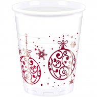 8 Gobelets Christmas Balls
