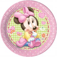 8 Assiettes Minnie Baby