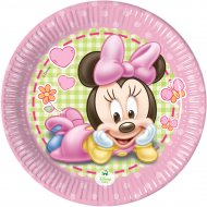 8 Petites assiettes Minnie Baby