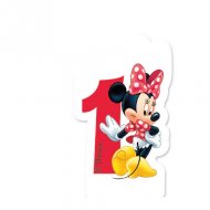 Bougie Minnie Chiffre 1