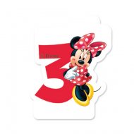 Bougie Minnie Chiffre 3