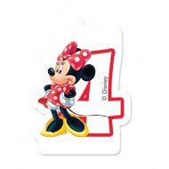 Bougie Minnie Chiffre 4
