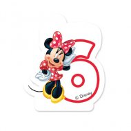 Bougie Minnie Chiffre 6