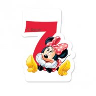 Bougie Minnie Chiffre 7