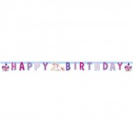 Guirlande lettres Happy Birthday Licorne Enchant�e
