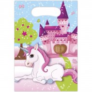 6 Pochettes � Cadeaux Licorne Enchant�e