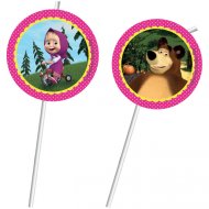 6 Pailles M�daillon Masha et Michka