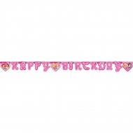 Guirlande lettres Happy Birthday Princesses Disney Dreaming