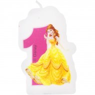 Bougie chiffre 1 Princesses Disney