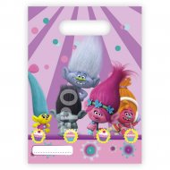 6 Pochettes Cadeaux Trolls
