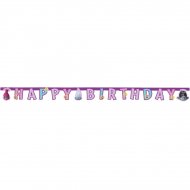 Guirlande lettres Happy Birthday Trolls