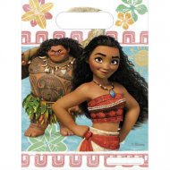 6 Pochettes Cadeaux Vaiana et Maui