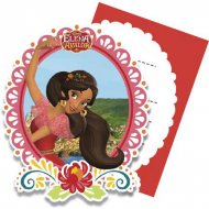 6 Invitations Elena d'Avalor
