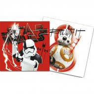 20 Serviettes Star Wars Last Jedi