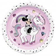 8 Assiettes Minnie Licorne