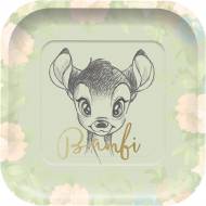 4 Assiettes Bambi