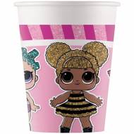 8 Gobelets LOL Surprise Rose