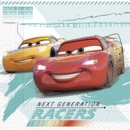 20 Serviettes Cars Entrainement