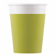 8 Gobelets Vert Anis - Compostable