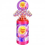 Grosse Sucette Chupa Chups Bubble Gum Cerise