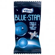 1 Bubble-gum Blue Star (Langue Bleue)