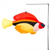 Manche � Air Poisson Rouge Jaune