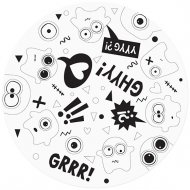 6 Sets de Table Monster Color � Colorier