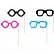 4 Photo Booth Lunettes Monster colors images:#0