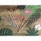 6 D�corations Lettres Aloha (12 cm) - Papier images:#2