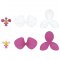 6 Orchid�es Aloha (8,5 cm) - Papier images:#0