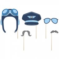 5 Photo Booth Pilote d'avion