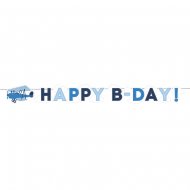 Guirlande Happy B-Day Baby Ciel (1,73 m)