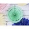 3 Eventails D�co Baby Menthe - Papier de Soie images:#2