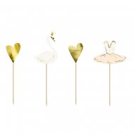 4 Pics � G�teau Cygne et Ballerine