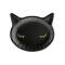 6 Assiettes - T�te de Chat Noir images:#0
