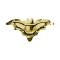 6 Assiettes Chauve-Souris - Gold images:#0