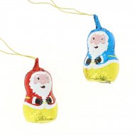 2 P�res No�l en Chocolat Creux