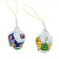 2 Maisonnettes de No�l en Chocolat Creux