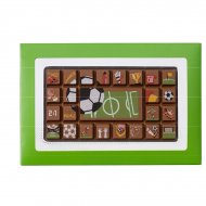 Coffret Tablette Foot Chocolat au lait (70 g)