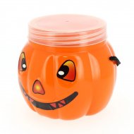 Seau Citrouille Halloween (14 cm) - Plastique