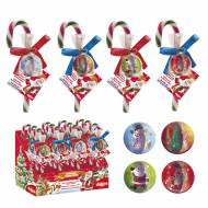 1 Canne � sucre + Mini Balle Rebondissante No�l
