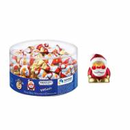 4 Minis P�re No�l (3cm) - Chocolat