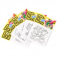 Puzzle dinosaure � colorier