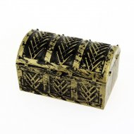 1 Mini Coffre Pirate (8 cm) - Plastique