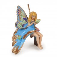 Figurine Enfant Elfe Bleue