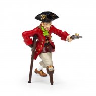 Figurine Pirate jambe de bois au pistolet