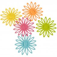 4 Petites Marguerites en Feutrine