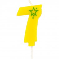 Petite Bougie Popstar Chiffre 7