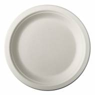 12 Petites Assiettes en Canne � Sucre - Blanc